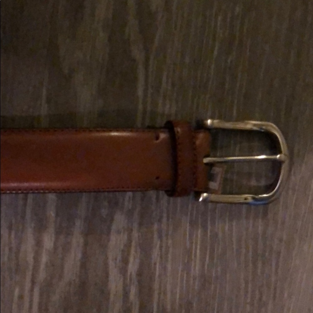 Cole Hann light brown belt with tags. Sz 32